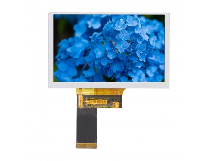 5寸IPS液晶屏 高亮IPS顯示屏 800*480分辨率 5寸TFT IPS液晶模塊